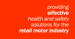 providing effective health and safety solutions for the retail motor industry